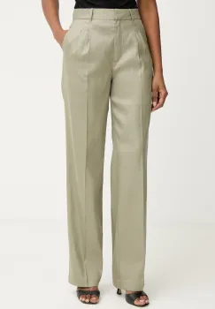 Guess pantaloni straight de femei din in CARLA imagine