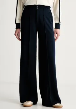 Guess pantaloni straight pentru femei cu bumbac PHOEBE imagine