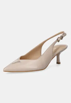 Guess pantofi cu toc stiletto din piele YANNICKE2 imagine
