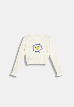 Guess pulover de bumbac pentru copii imagine