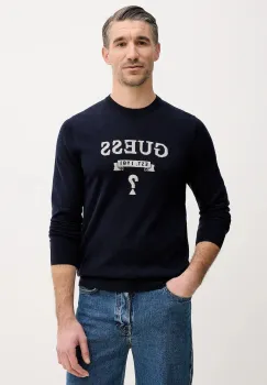 Guess pulover din amestec de matase HAMMOND imagine