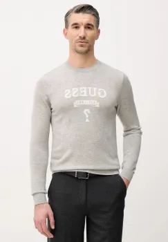 Guess pulover din amestec de matase HAMMOND imagine