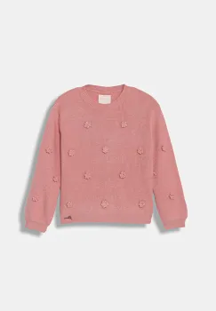 Guess pulover pentru copii, cu amestec de vascoza imagine