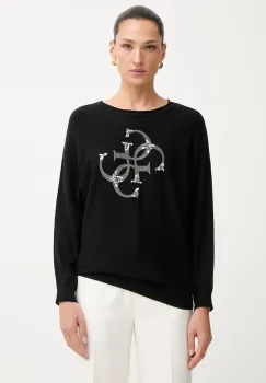 Guess pulover pentru femei cu vascoza imagine