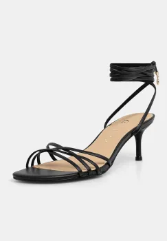 Guess sandale cu toc cui GARSIE imagine