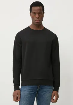 Hackett London bluza barbati, culoarea negru, neted, HM581165 imagine