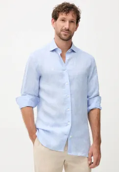 Hackett London camasa de in cu guler italian, regular, HM3010346 imagine