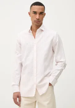 Hackett London camasa pentru barbati, cu amestec de in imagine