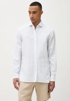 Hackett London camasa pentru barbati, cu amestec de in imagine