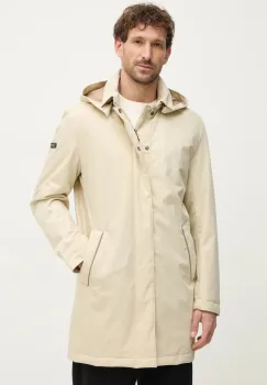 Hackett London geaca barbati, culoarea bej, de tranzitie, HM403266 imagine