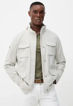 Hackett London geaca culoarea bej, de tranzitie, HM4000002 imagine