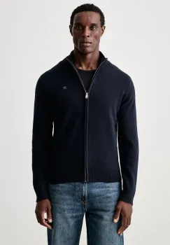 Hackett London  pulover cu fermoar pentru barbati din lana imagine
