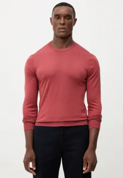 Hackett London pulover de lana culoarea portocaliu, light, HM7000006 imagine