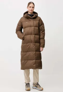 Haglofs geaca de puf culoarea maro, 607775 imagine