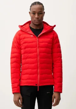 Haglofs geaca sport din puf Spitz culoarea rosu, 607459 imagine