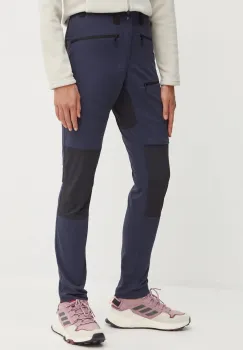 Haglofs pantaloni de exterior Mid Slim culoarea albastru marin, 607252 imagine