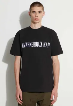Han Kjobenhavn tricou din bumbac culoarea negru, cu imprimeu imagine