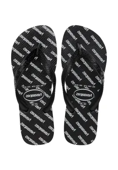 Havaianas papuci TOP LOGOMANIA ESSENTIAL BALLET culoarea negru, 4149891.0090 imagine