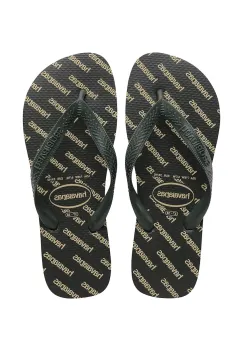 Havaianas papuci TOP LOGOMANIA ESSENTIAL BALLET culoarea verde, 4149891.4896 imagine