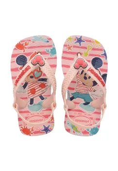 Havaianas sandale copii DISNEY CLASSICS culoarea roz imagine
