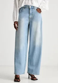 Haveone blugi relaxed fit pentru femei imagine