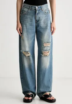 Haveone blugi relaxed fit pentru femei imagine