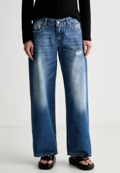 Haveone blugi straight pentru femei imagine