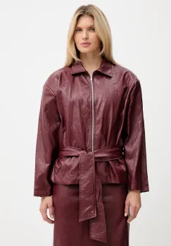 Haveone geaca culoarea bordo, de tranzitie, JMA-P040 imagine