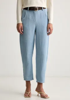 Haveone pantaloni pentru femei din lyocell imagine