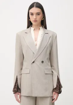 Haveone sacou cu doua randuri de nasturi feminin imagine