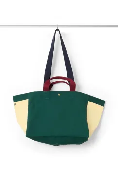 HAY geanta Weekend Bag 35,5 x 20 x 26 cm culoarea verde imagine