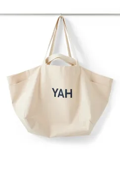 HAY geanta Weekend Bag 38 x 90 x 54 cm culoarea bej imagine