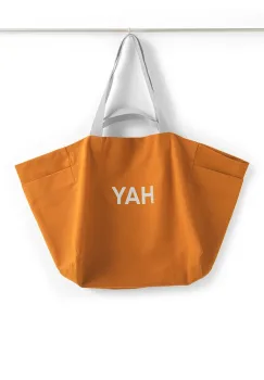 HAY geanta Weekend Bag 90 x 54 x 38 cm culoarea portocaliu imagine