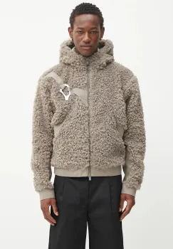 Heliot Emil geaca culoarea maro, de tranzitie, oversize, PREAW25_M_02_155_DST19 imagine