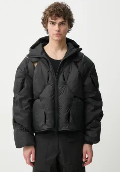 Heliot Emil geaca de puf barbati, culoarea negru, de iarna, PRESS25_M_02_145_BLK01 imagine