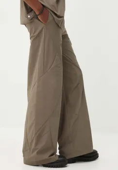 Heliot Emil pantaloni barbati, culoarea verde, drept, M.10.170.BLK01 imagine