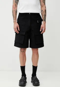 HELIOT EMIL pantaloni scurti pentru barbati, din denim imagine