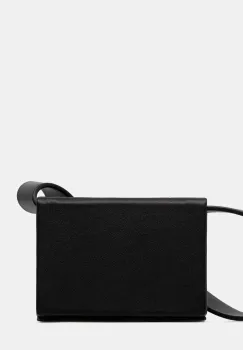Heliot Emil portofel de piele culoarea negru, SS25_16_89_BLK01_CO imagine