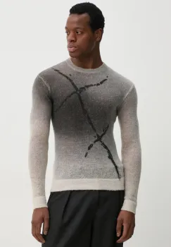 Heliot Emil pulover barbati, culoarea gri, light, PRESS25_M_07_071_ST18 imagine