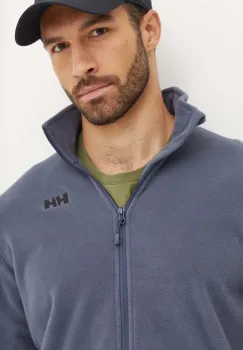 Helly Hansen bluza barbati, culoarea gri, neted imagine