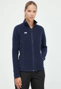 Helly Hansen bluza femei, culoarea albastru marin, neted imagine