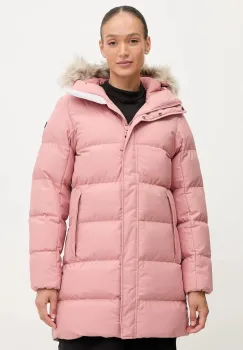 Helly Hansen geaca culoarea bej, de iarna imagine