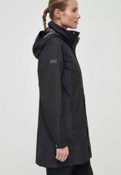 Helly Hansen geaca de ploaie femei, culoarea negru, de tranzitie, 62648 imagine