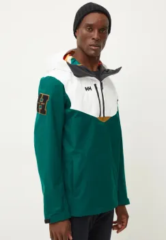 Helly Hansen geaca de schi Apres Anorak culoarea verde, 65980 imagine
