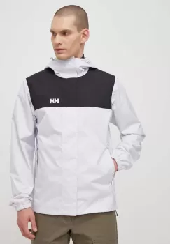 Helly Hansen geaca VANCOUVER barbati, culoarea alb imagine