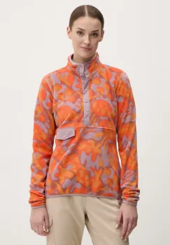 Helly Hansen hanorac Maridalen culoarea portocaliu, modelator, 63430 imagine