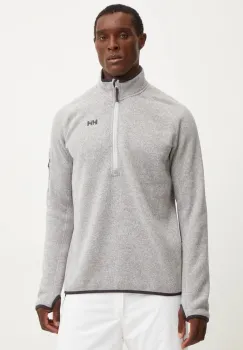 Helly Hansen hanorac Varde culoarea gri, modelator, 49430 imagine