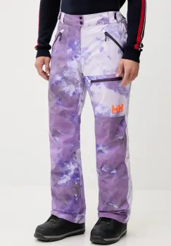 Helly Hansen pantaloni de schi SOGN culoarea violet, 65673 imagine