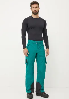 Helly Hansen pantaloni de schi ULLR D culoarea verde, 65881 imagine