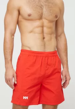 Helly Hansen pantaloni scurti de baie Calshot culoarea rosu imagine
